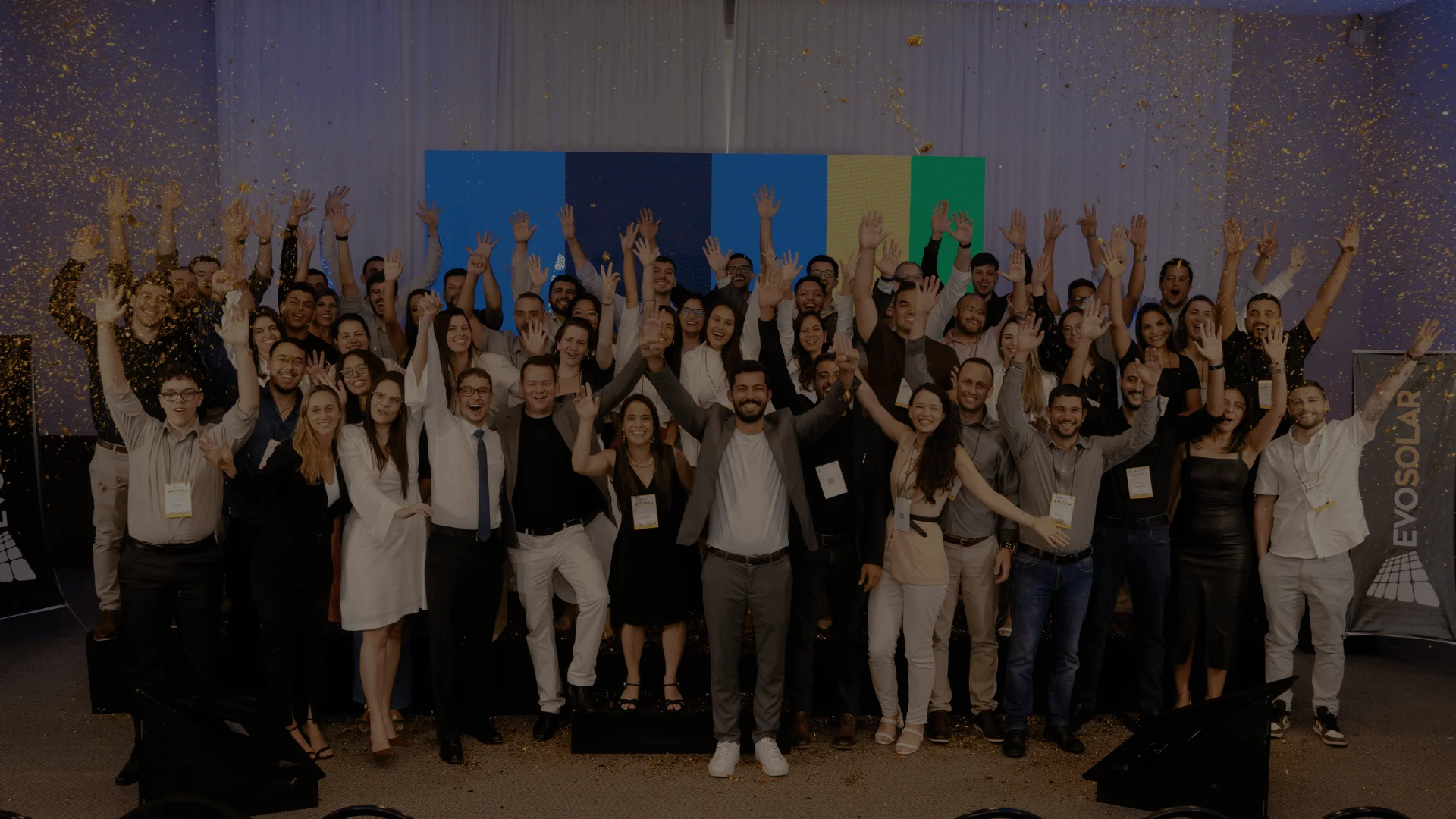 Equipe Evosolar na convenção Evo Experience